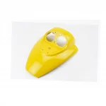 Пластик-передний "клюв" под фару двойную, жёлтый, GRAND PRIX, YQ-316089