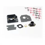 Патрубок карбюратора + переходник + пластина, к-кт 4500/5200, Б/П-GoodLuck, YQ-205881