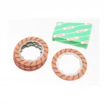 Диски сцепления фрикционные 3,8мм к-кт 5шт 6V 250/350 (353-354) "duells", косые SC-40059, ЯВА, YQ-343442