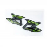 Tekken New Пластик-боковой передний лев., прав.. к-кт 2шт, графитно-зелёный, TEKKEN, YQ-365091