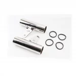 Крепление передней фары лев., прав. к-кт 2шт, хром, ZUBR, YQ-323176