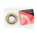 Вольнобег BMX 16Т 1/2х1/8", коричневый KDF-05A, ВЕЛОЗАПЧАСТИНИ, YQ-406304