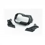 Shineray XY200GY/XY250GY-9А Пластик-обтекатель фары, чёрный NEW, ЗЧ-МОТО, YQ-351673