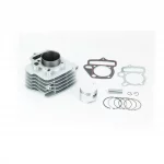 Цилиндр к-кт (цпг) 125cc-52,4мм (палец 13мм, высота цилиндра 78,5мм, высота поршня 44мм), с ухом, DELTA, YQ-357599