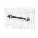 Вісь передня MTB М9х108мм, кріпл. ексцентрик, чорна KT-206F, ВЕЛОЗАПЧАСТИНИ, YQ-411221