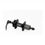 Втулка задняя MTB алюминиевая 14Gx32H под кассету 8-10зв, Disk-brake, 2 пром-подшипники 6000 2RS, крепл. эксцентрик, чёрная