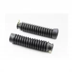 Гофра вилки передней, d-30/50; L-200мм к-кт 2шт, чёрный, Viper-V150A, YQ-321128