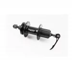 Втулка задняя MTB алюминиевая 14Gx32H под кассету 8-10зв, Disk-brake, крепл. эксцентрик, чёрная KT-MD4R, ВЕЛОЗАПЧАСТИНИ, YQ-411218