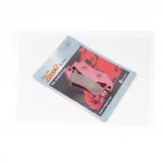 Гальмівні колодки (дискові) Honda CRM 250 R/CRM 75/CRM 50/AX-1/NX 250/XL 250 RL/XR 250/CR 500; ATC 350, к-кт, червоні, ЗЧ-МОТО,