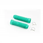 Гофра вилки передней, d-30/45мм; L-190мм лев. 2шт, зелёный, ЗЧ-МОТО, YQ-351562