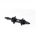 Втулка задняя MTB алюминиевая 14Gx36H под вольнобег, Disk-brake (резьба), 2 пром-подшипники 6200 2RS, крепл. гайка, чёрная