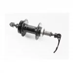 Втулка задняя MTB алюминиевая 14Gx36H под вольнобег, Disk-brake, 2 пром-подшипники 6000 2RS, крепл. эксцентрик, чёрная D242SBT,