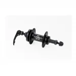 Втулка задняя MTB алюминиевая 14Gx36H под вольнобег, Disk-brake, 2 пром-подшипники 6200 2RS, крепл. эксцентрик, чёрная U-B07RHQ,