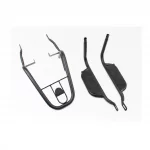 Багажник задний+подножки к-кт "чёрный", ALPHA, YQ-319272