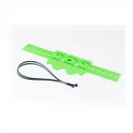 Защита глушителя универсальная (резиновая), зелёная, ЗЧ-МОТО, YQ-351809