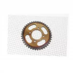 Звезда задняя JD125-428-42Т-d-58; 4отв.*78мм "калёная", ЗЧ-МОТО, YQ-321549