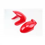 Пластик-крыло переднее к-кт 2шт (две части), красный, STORM, YQ-317261