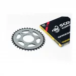 Звезда задняя 520-37T-d-64; 6отв.*105мм "калёная", ЗЧ-МОТО, YQ-505408