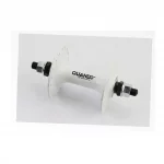 Втулка передняя FIX алюминиевая 14Gx36H, крепл. гайка, белая KT-DPB F, ВЕЛОЗАПЧАСТИНИ, YQ-406377