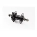 Втулка передняя MTB 14Gx36H, Disk-brake, крепл. гайка, чёрная SF-A25, ВЕЛОЗАПЧАСТИНИ, YQ-412066