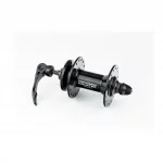 Втулка передняя MTB алюминиевая 14Gx32H, Disk-brake, 2 пром-подшипники 6000 2RS, крепл. эксцентрик, чёрная D761SBT,