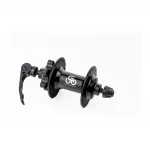 Втулка передняя MTB алюминиевая 14Gx32H, Disk-brake, 2 пром-подшипники 6200 2RS, крепл. эксцентрик, чёрная U-B12FQR,