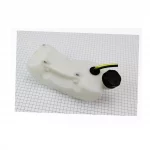 Бак топливный 1E40F-1E44F (крепление 2отв, горловина прямая), ТРИМЕР, YQ-202712