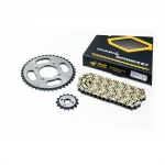 Звезды, цепь к-кт ZS125J-428-118L+41T+15T "калёная", цепь GOLD (в коробке), Viper-125-150J, YQ-356331