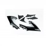 LIFAN LF150-2E/200 CityR Пластик-бака топливного лев., прав. к-кт 6шт, чёрный, ЗЧ-МОТО, YQ-351626