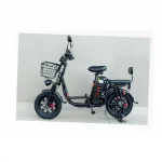 ЭЛЕКТРОВЕЛОСИПЕД 16" 1000W, АКБ Li-ion 60V 21Ah, рама стальная, бесключевой доступ, сигнализация, чёрный Allroad, ЗЧ-ЕЛЕКТРО