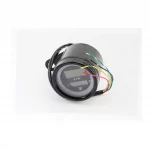 Тахометр у зборі універсальний, чорний цифровий, круглий 62мм, ЗЧ-МОТО, YQ-351420