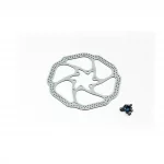 Гальмівний диск 160мм, кріпл. 6 болтів, SX16, ВЕЛОЗАПЧАСТИНИ, YQ-406080