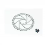 Гальмівний диск 160мм, кріпл. 6 болтів, TP-06H, ВЕЛОЗАПЧАСТИНИ, YQ-412393