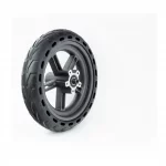 Колесо заднее 8,5" алюминиевое с перфорацией для амортизации, пром-подшипники (12х28х8) 6001 2RS, Disk-brake, ЗЧ-ЕЛЕКТРО техніка,