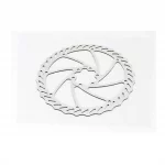 Гальмівний диск 180мм, кріпл. 6 болтів, SM18, ВЕЛОЗАПЧАСТИНИ, YQ-411958