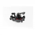 Гальмівний супорт задній (F180/R160мм), чорний BL-BB8-5R, ВЕЛОЗАПЧАСТИНИ, YQ-411988