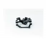 Гальмівний супорт задній (F180/R160мм), чорний DSC-310, ВЕЛОЗАПЧАСТИНИ, YQ-412200