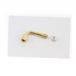 Удлинитель для камер (угловой 90°), латунь (электросамокат), ЗЧ-ЕЛЕКТРО техніка, YQ-410135