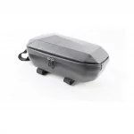 Сумка на руль электросамоката (жёсткий чехол) 300x150x110мм, крепл. на липучке, влагозащитная, "карбон" 031, ВЕЛОАКСЕСУАРИ,