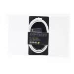 Трос заднього гальма (трос 200см; кожух 182см), білий, ВЕЛОЗАПЧАСТИНИ, YQ-410168