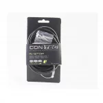 Трос заднього гальма (трос 200см; кожух 182см), чорний, ВЕЛОЗАПЧАСТИНИ, YQ-410170