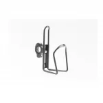 Флягодержатель алюминиевый, крепл. на руль, чёрный, ВЕЛОАКСЕСУАРИ, YQ-409093