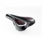 Сиденье MTB 265x150мм, чёрно-серо-красное CROSSRIDE BSK-143A, ВЕЛОЗАПЧАСТИНИ, YQ-412178
