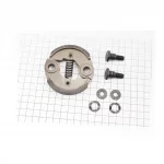 Зчеплення (коротка пружина) D-76мм метал, + болти + шайби, к-кт, на блістері, ТРИМЕР, YQ-213200