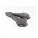 Сиденье MTB 270x160мм, чёрно-бело-синее "GEL", ВЕЛОЗАПЧАСТИНИ, YQ-411420