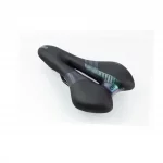 Сиденье MTB 270x160мм, чёрно-зелёное "GEL" SD-8067, ВЕЛОЗАПЧАСТИНИ, YQ-412221