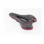 Сиденье MTB 270x160мм, чёрно-красное "GEL", ВЕЛОЗАПЧАСТИНИ, YQ-411870