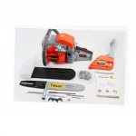 Бензопила TRESZER TRS5 45cc (2,8кВт. шина 15", цепь 325-1,5-64зв. квад. зуб) с подкачкой, плавный пуск, Б/П-РІЗНЕ, YQ-201545