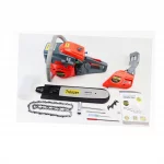 Бензопила TRESZER TRS7 52cc (3,8кВт. шина 15", цепь 325-1,5-64зв. квад. зуб) с подкачкой, плавный пуск, Б/П-РІЗНЕ, YQ-201526