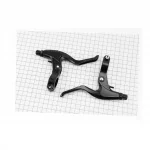 Гальмівні ручки, алюмінієві, чорні BL-228, ВЕЛОЗАПЧАСТИНИ, YQ-411599